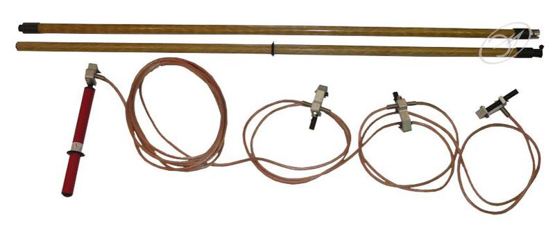 Заземление переносное для распределительных устройств ЗПП-220Н сечение 50мм ЭЛЕКТРО ТРЕЙД ZAP180-50