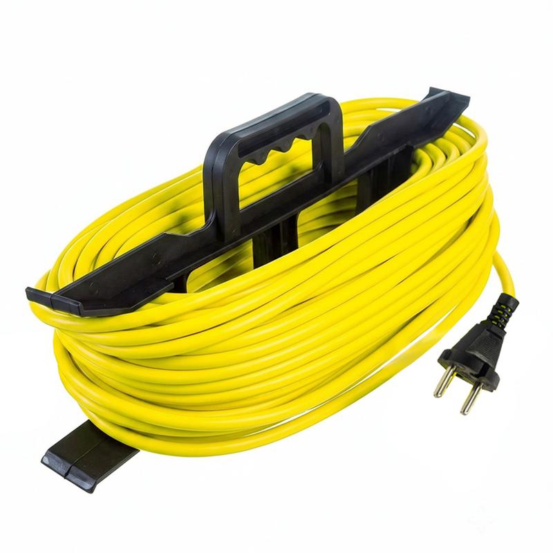 Удлинитель-шнур на рамке 1х50м без заземл. 10А IP20 2.2кВт Союз 481S-5205