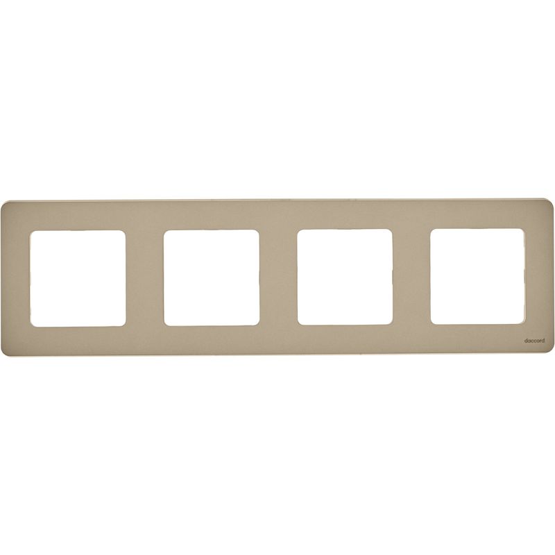 Рамка 4-м Inspiria шампань IEK 673968