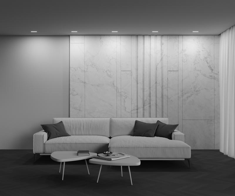 Светильник Basis 12Вт 3000К-6000К 112град. встраив. Maytoni DL066-12W3-6K-B