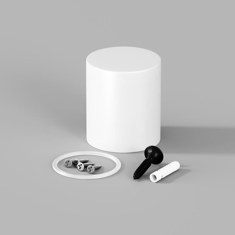 Заглушка торцевая металлическая LNM-D25-EC-M-W Maytoni 20318