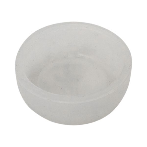 Колпачок для плоской кнопки XB4 силикон. бел. EKF pe-22x-w