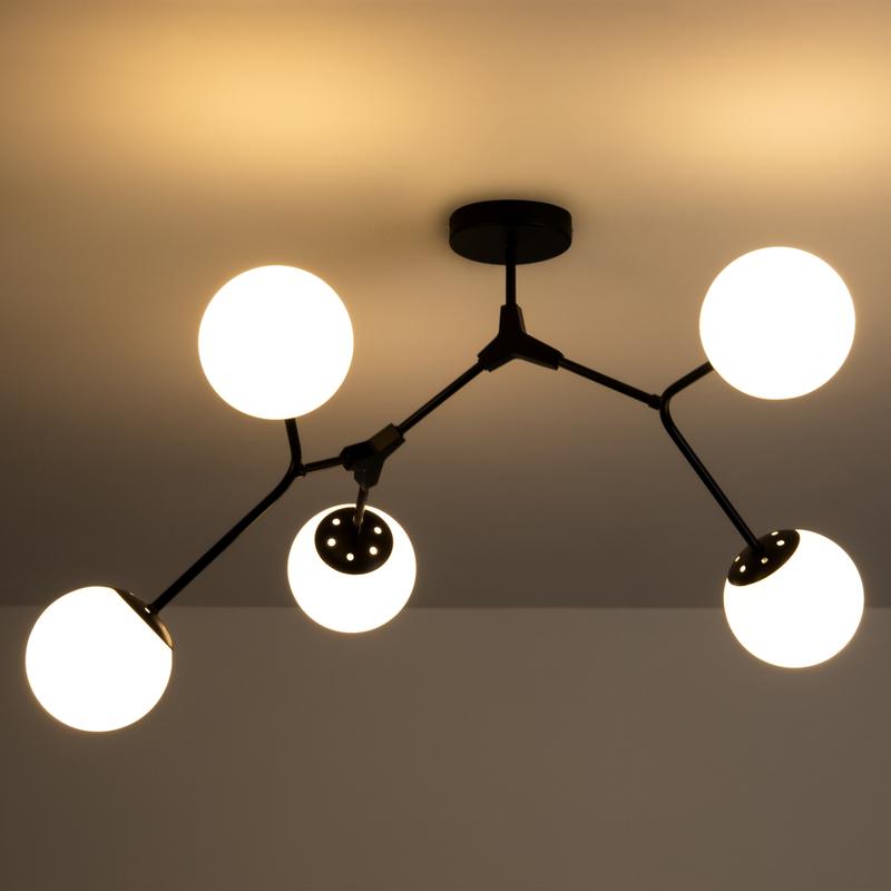 Светильник потолочный SkIP5х15Вт E27 IP20 Freya FR5497PL-05B