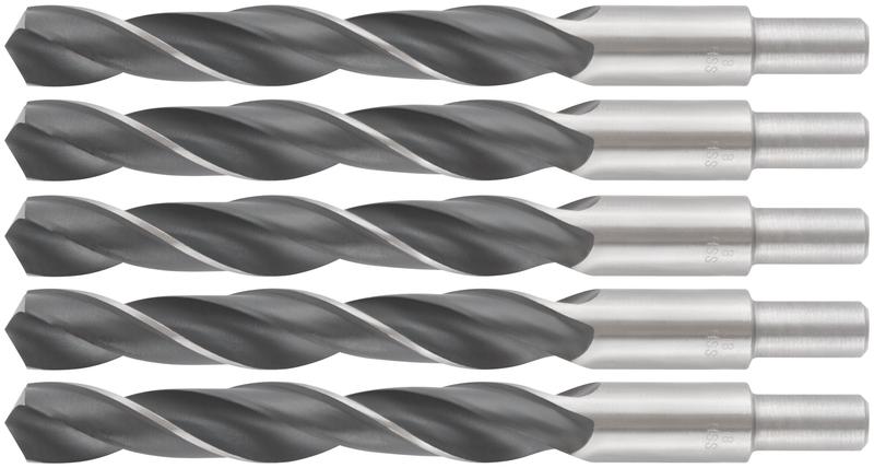 Сверло по металлу HSS черненые 18.0х191мм (уп.5шт) FIT 33607