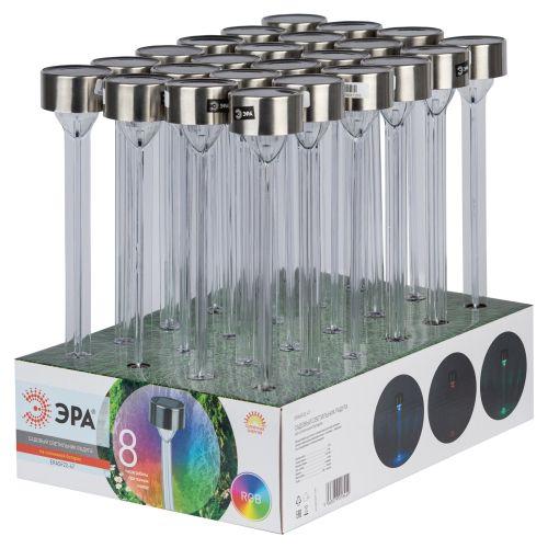 Светильник светодиодный садовый "Радуга" ERASF22-47 1LED уличный на солнечн. батарее Эра Б0057653