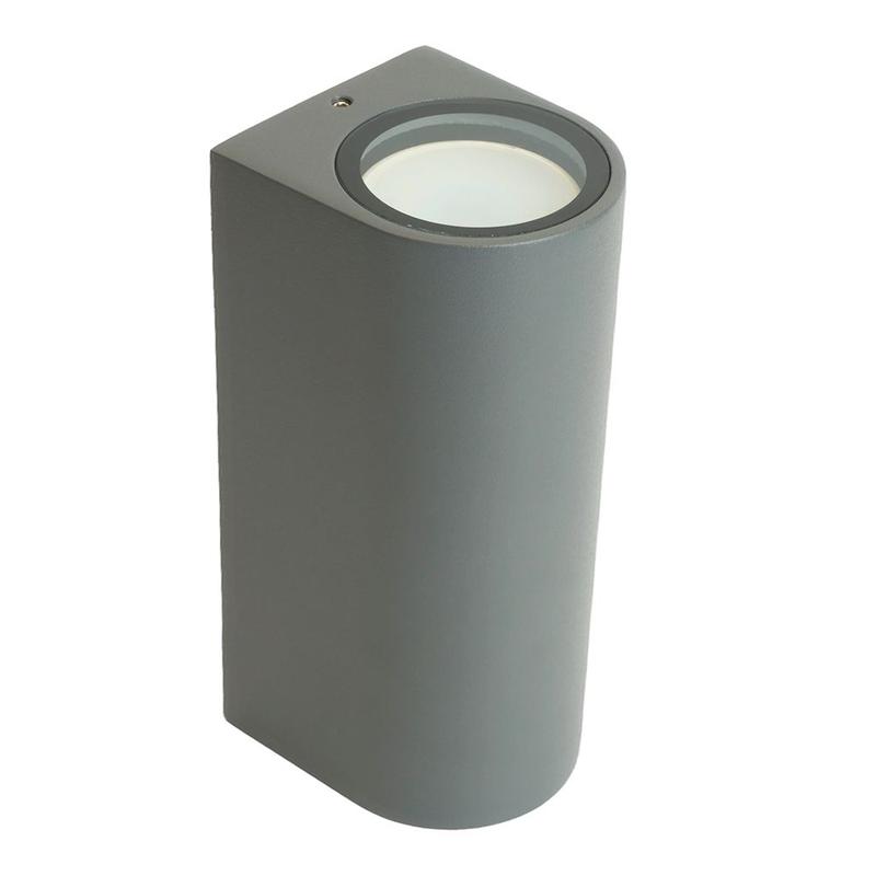 Светильник садово-парковый 230хH015 сер. (на стену) FERON 11884