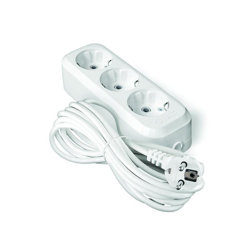 Удлинитель 3х10м с заземл. IP20 Е-303А ПВС 3х1.5 Universal 1725