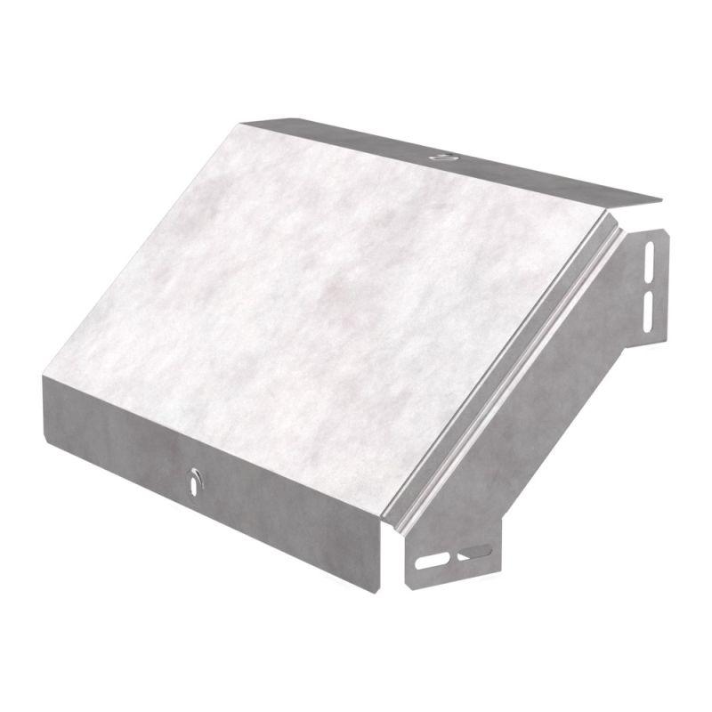 Угол вертикальный внешний 90град. 400х80 с крышкой стандарт Промрукав PR16.0584