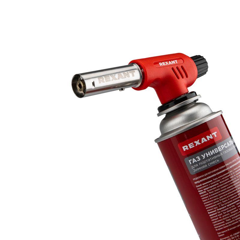 Горелка-насадка газовая GT-19 с пьезоподжигом REXANT 12-0019