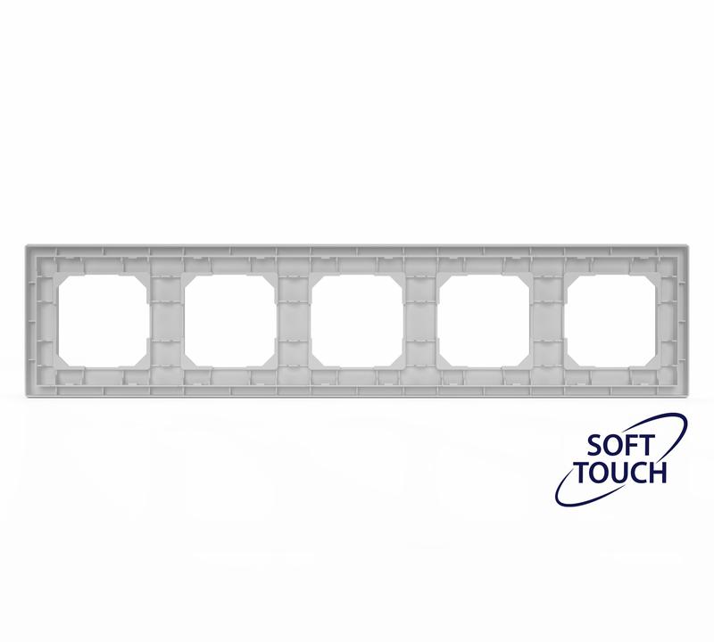 Рамка 5-м Pixel айс TOKOV ELECTRIC TKE-PX-RM5-C34