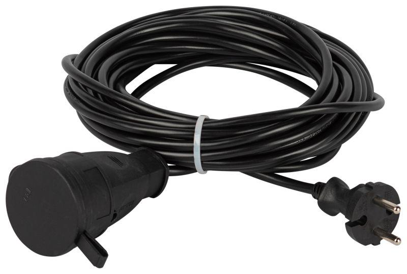 Удлинитель-шнур 1х10м без заземл. ПВС 2х0.75 GREEN LINE BUH-6-10m Эра Б0065112