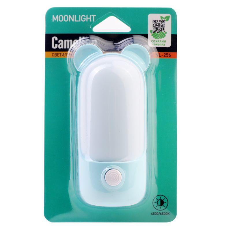 Ночник светодиодный NL-256 "уши" с выкл. 220В Camelion 15374