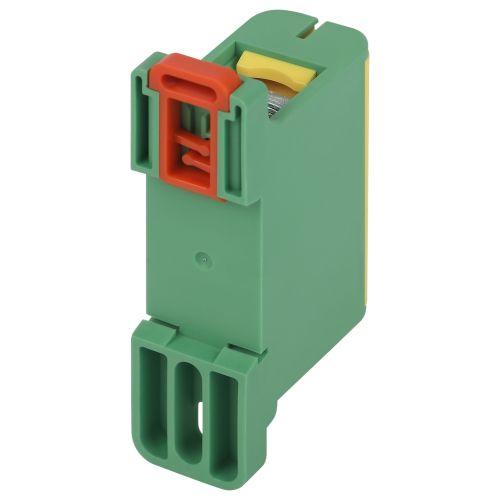 Клемма силовая вводная КСВ NO-224-130 (KE62.3) 16-95кв.мм PE желт./зел. Эра Б0065606