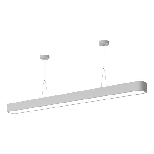 Светильник светодиодный Geometria Block SPO-113-W-40K-036 36Вт 4000К 2700Лм IP40 1200х100х60 бел. подвесной драйвер внутри Эра Б0058860