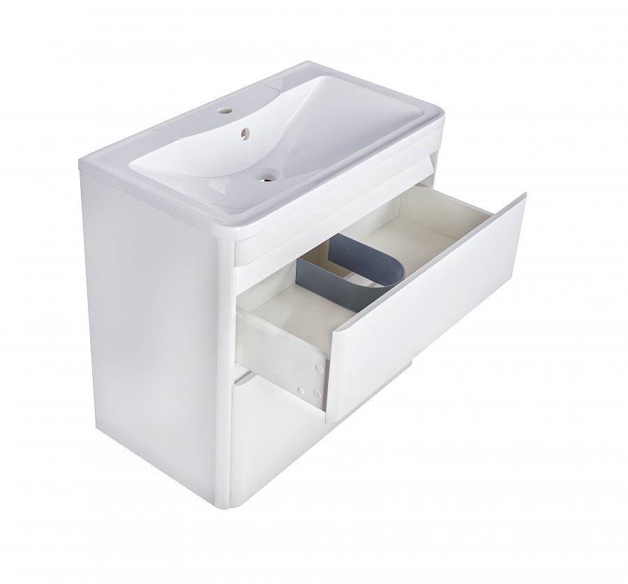 Тумба напольная "Атлантика 70", Люкс старое дерево, PLUS