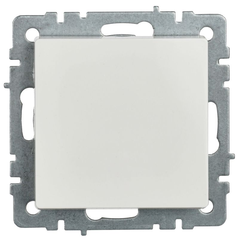 Выключатель проходной 1-кл. СП BRITE ВС10-1-6-БрБ 10А механизм бел. IEK BR-V12-0-10-K01