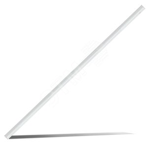 Светильник светодиодный ДПО-10w 6500K, 900Лм, пластик, с выключателем и сетевым шнуром, крепеж в комплекте, T5, IP40, 900мм IONICH