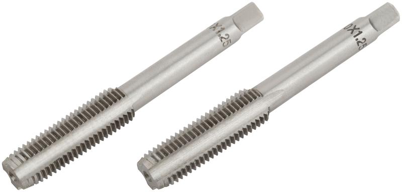 Метчик метрический легированная сталь набор 2шт м10х1.25мм (уп.2шт) FIT 70847