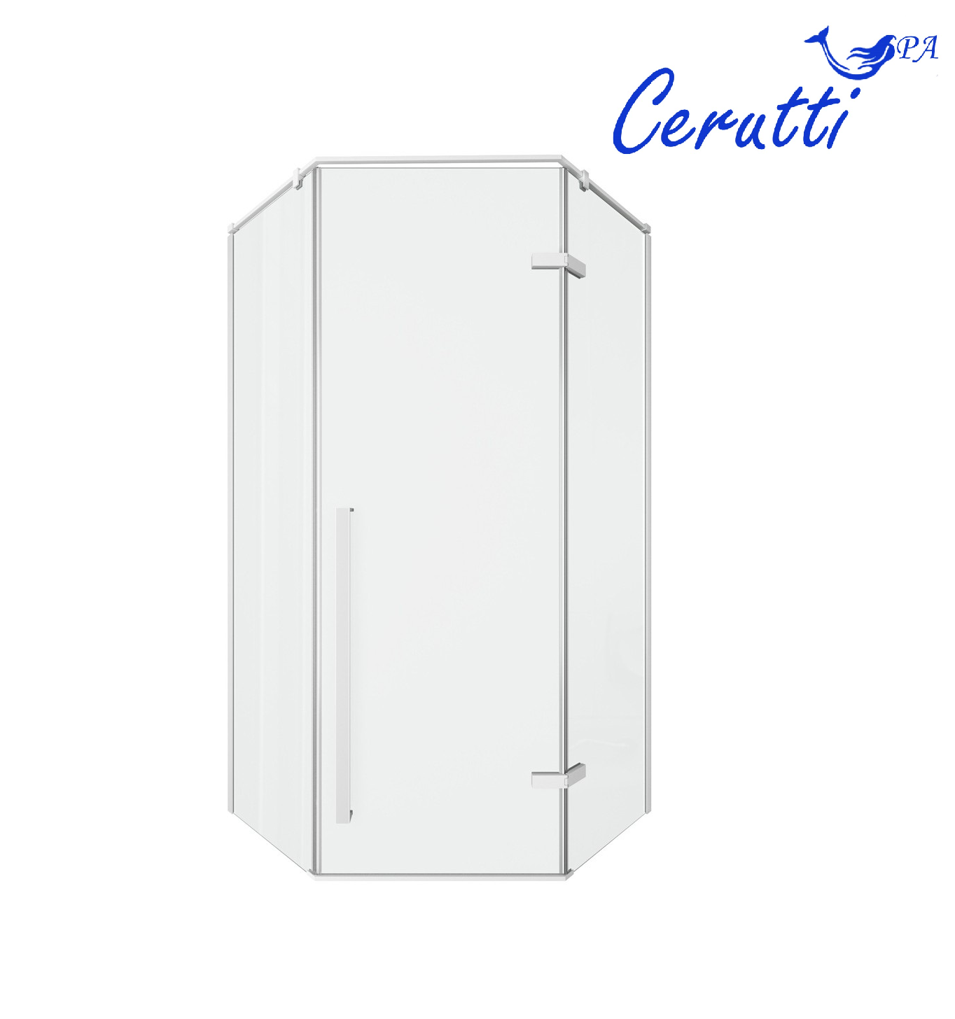 Ограждение C2AW душевое Ceruttispa без поддона (100x100x195)