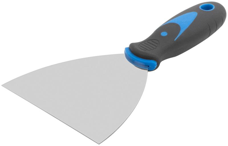 Шпатель с комбинированной ручкой нерж. сталь 100мм MOS 06594М