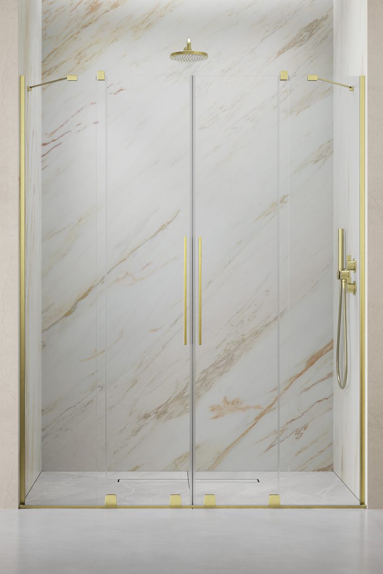 Душевая дверь Furo Brushed Gold DWD Door 438