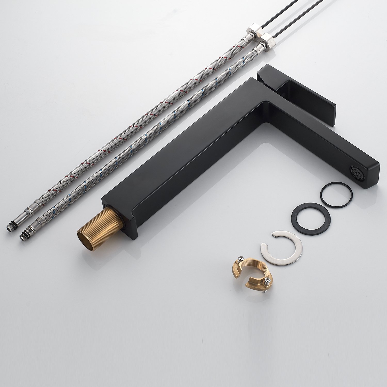 Смеситель для раковины высокий Rose R18H R1811H-1, черный