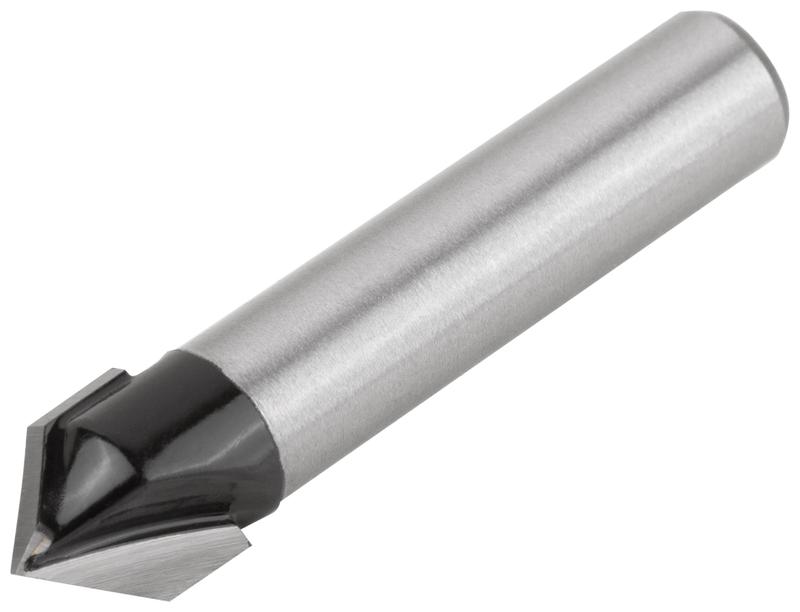 Фреза пазовая V-образная DхHхL=10х10х42мм FIT 36652