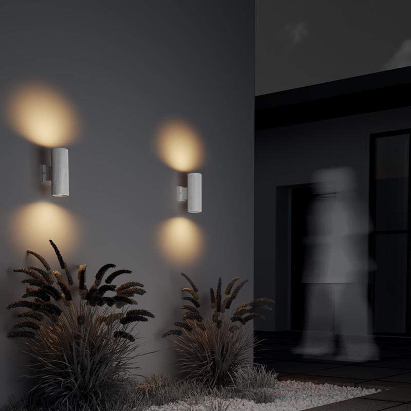 Светильник Rando 2х60Вт E27 IP54 бра настен. Maytoni O419WL-02W