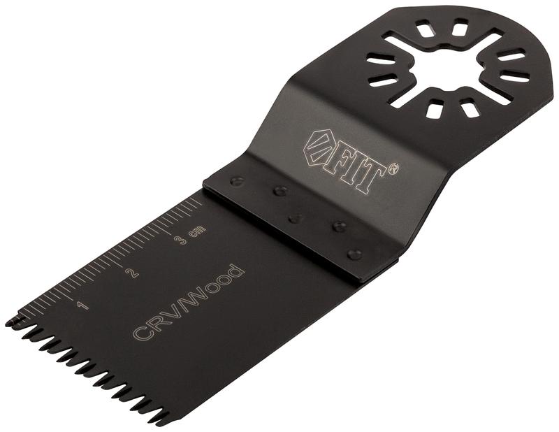 Полотно пильное шлифованное ступенчатое CrV сталь 32.5х0.6мм FIT 37912