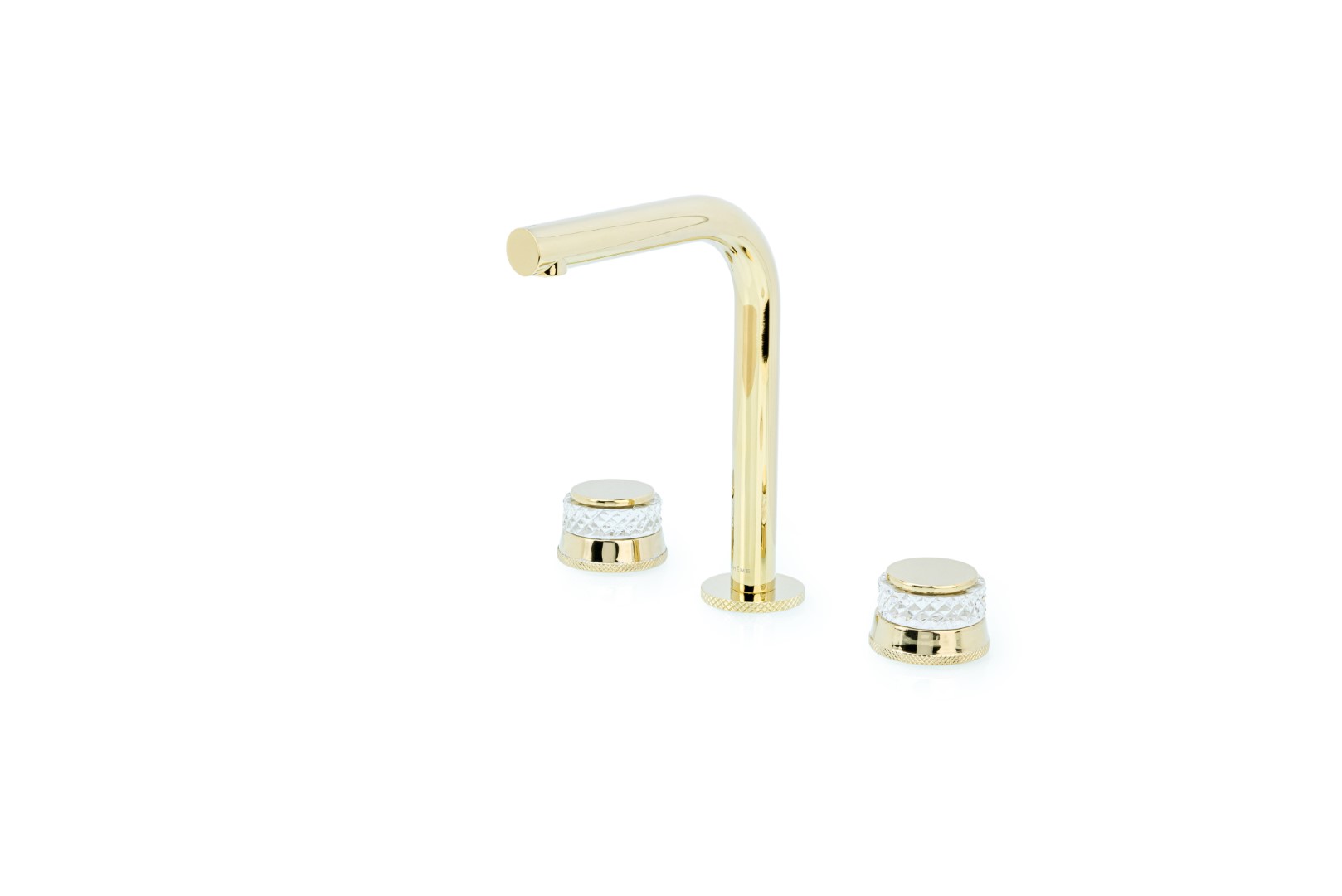 Смеситель на столешницу AURA на 3 отв. GOLD