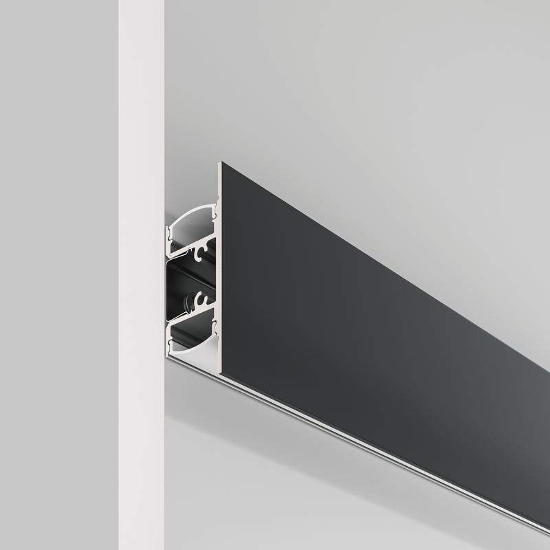 Профиль накладной 18х48 алюм. Maytoni ALM-1848-B-2M