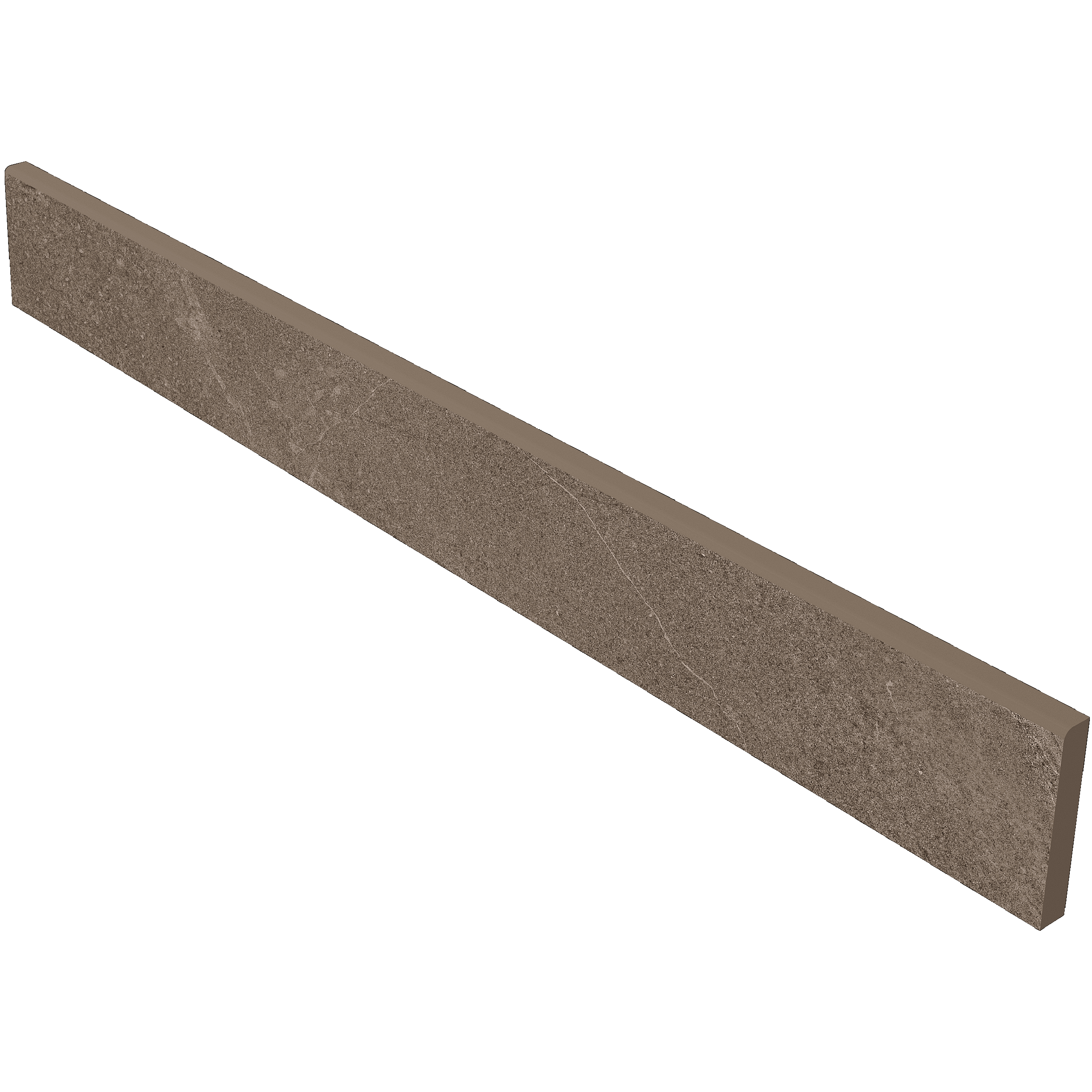 Плитка из керамогранита матовая Estima Gabbro серый (Skirting/GB03_NS/7x60)