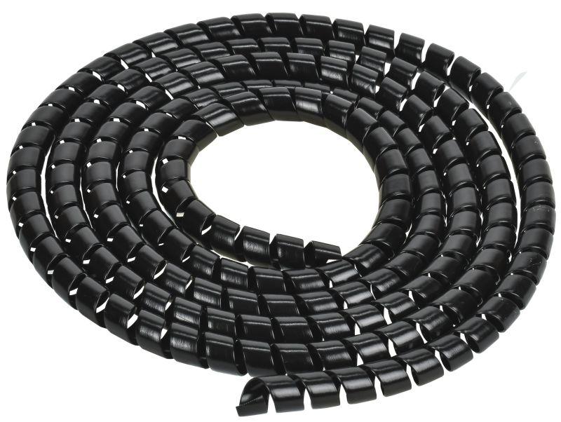 Спираль монтажная СП-12 черн. (уп.2м) IEK USWB1-12-02-K02