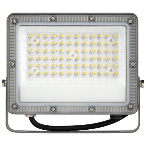 Прожектор светодиодный PRO LPR-063-0-65K-050 50Вт 6500К IP65 5000лм Г 90град. сер. Эра Б0067705