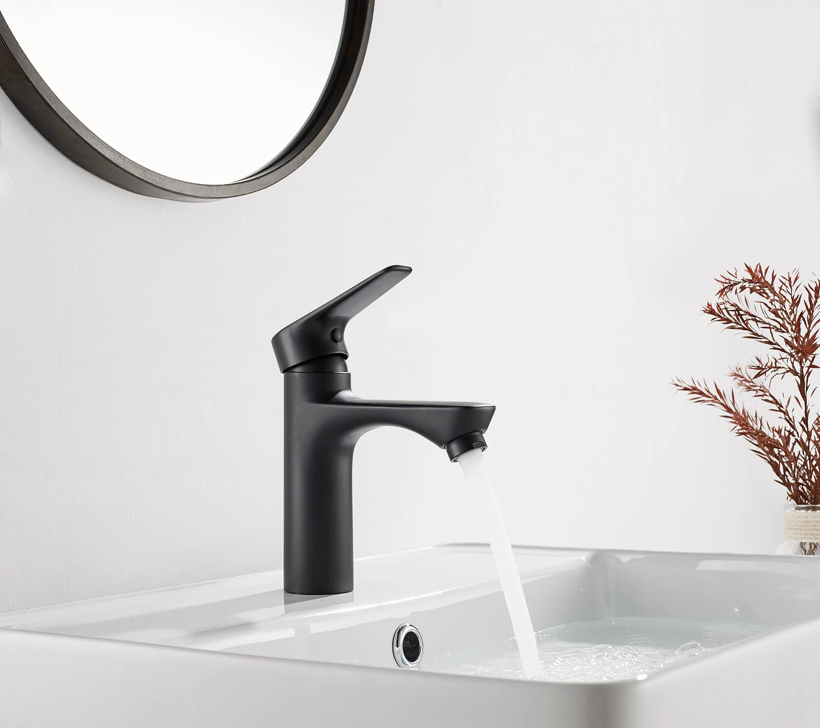 Смеситель для раковины ARROW AG4127MB , черный матовый