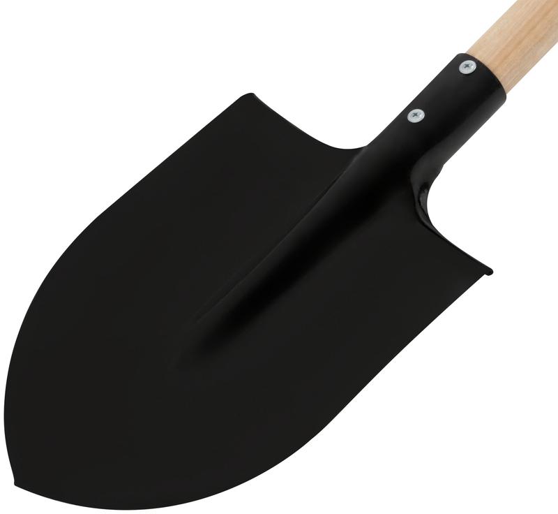 Лопата штыковая 210х280х1245мм V-ручка; деревянный черенок 77210