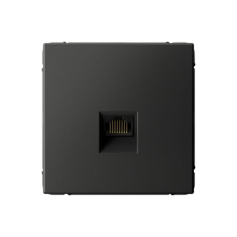 Розетка компьютерная ArtGallery RJ45 кат.5E механизм базальт SE GAL001483