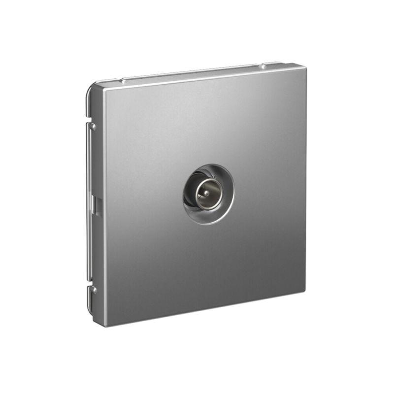 Розетка телевизионная проходная TV ArtGallery 4дБ механизм сталь SE GAL000992