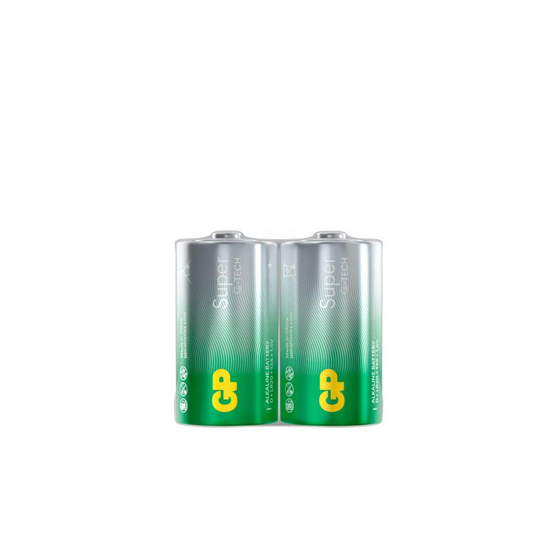 Элемент питания алкалиновый D/LR20 1.5В Super Alkaline G-Tech (уп.2шт) GP 1287