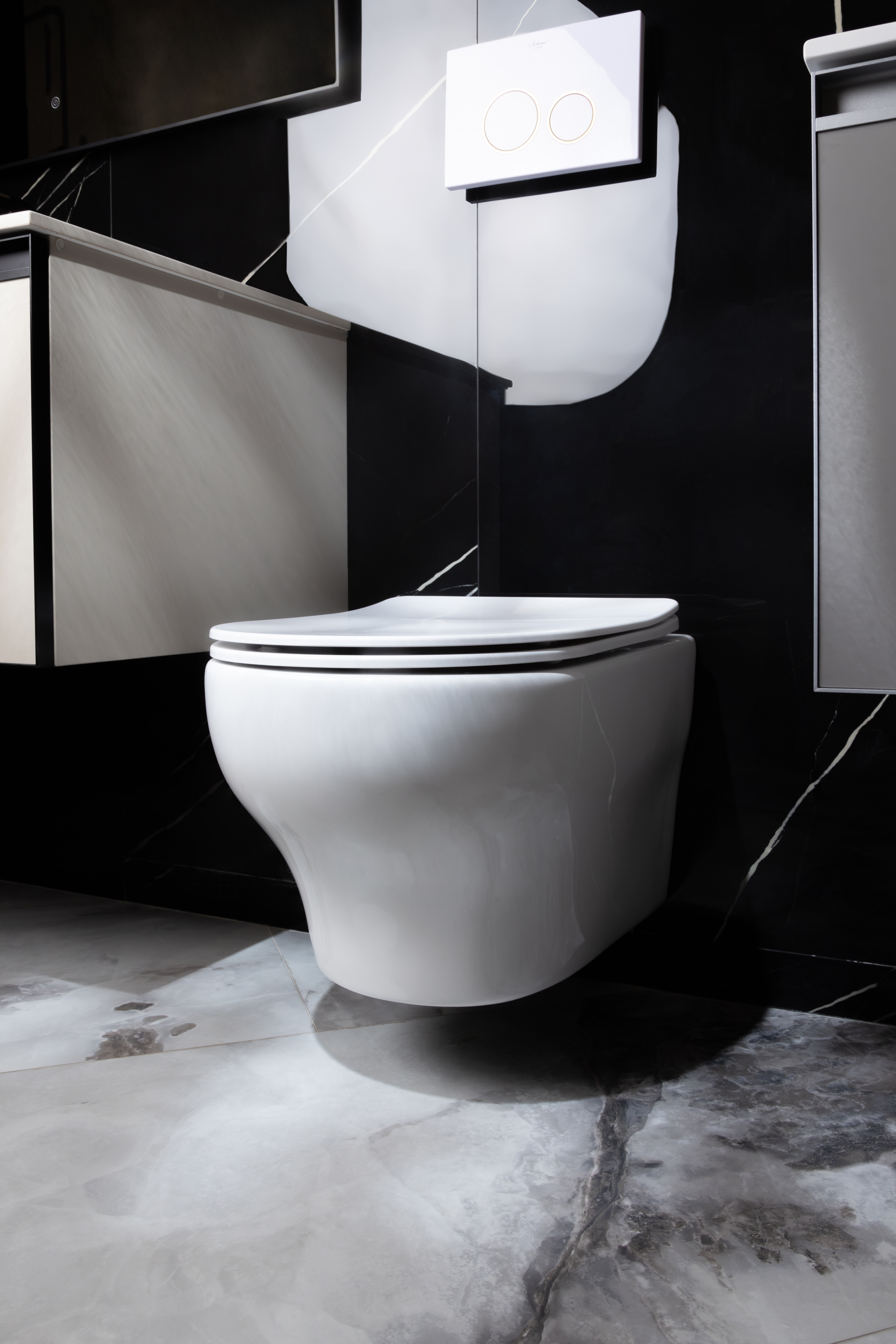 Биде подвесное FIORE Черный матовый