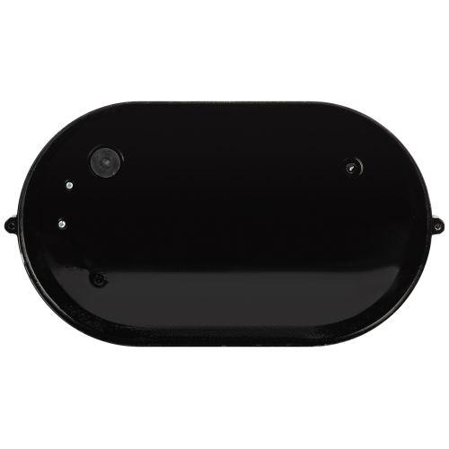 Светильник НБП 04-100-001 1х100Вт E27 IP54 акватермо алюм./стекло овал черн. Эра Б0063863