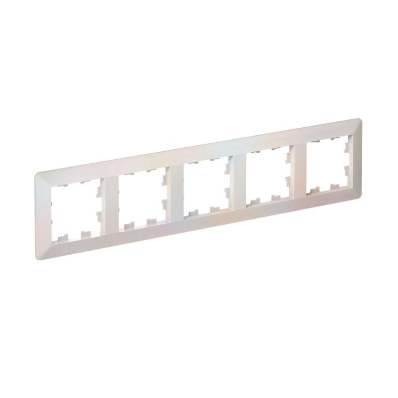 Рамка 5-м AtlasDesign Air жемчуж./дым. бел. SE ATN220405