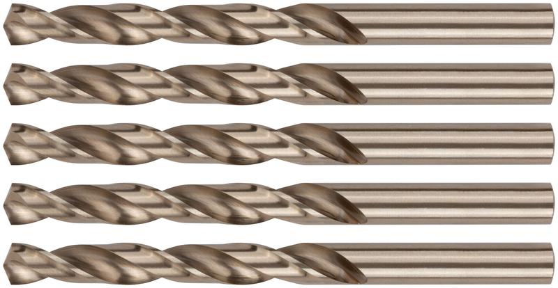 Сверло по металлу Profi с кобальтом 5% 11х142мм (уп.5шт) Cutop 48-110-5