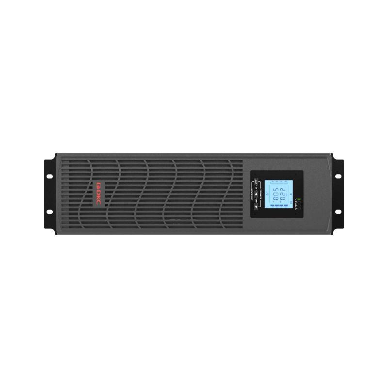 Источник бесперебойного питания линейно-интерактивный Info Rackmount Pro 3000ВА/2400Вт 1/1 USB RJ45 6xIEC C13 Rack 3U SNMP/AS400 slot 4х9А.ч DKC INFORPRO3000IN