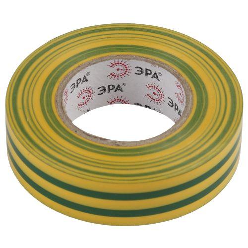 Изолента ПВХ 15ммх20м желт./зел. ЭРА C0036548