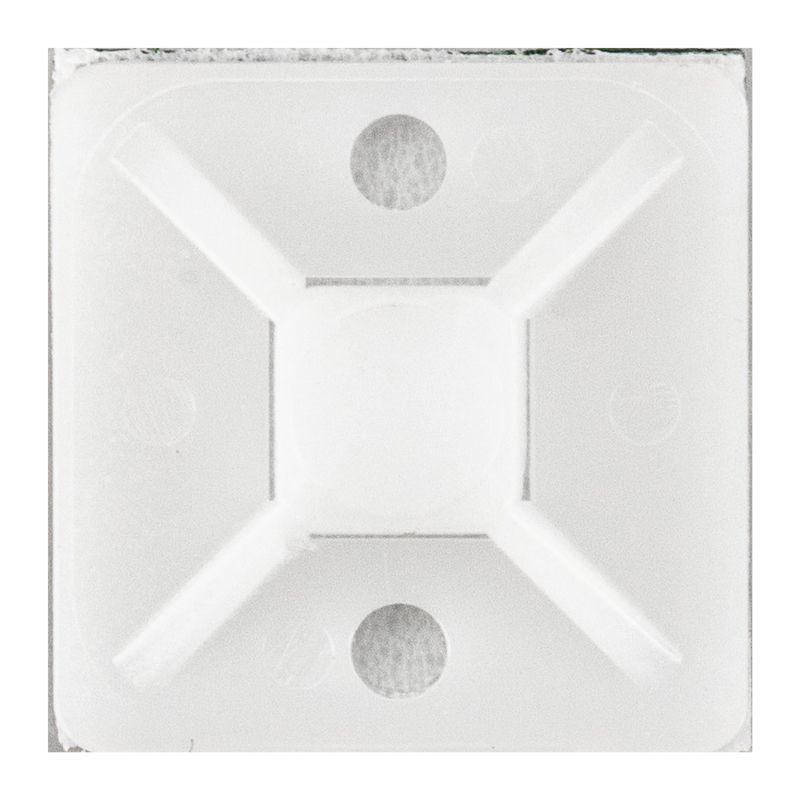 Площадка самоклеящаяся 25х25мм бел. (уп.100шт) Rexant 07-2025