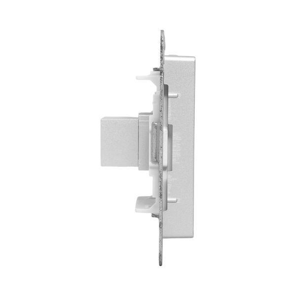 Розетка СП Эпика HDMI механизм алюм. EKF UP1-SOA-HDMI