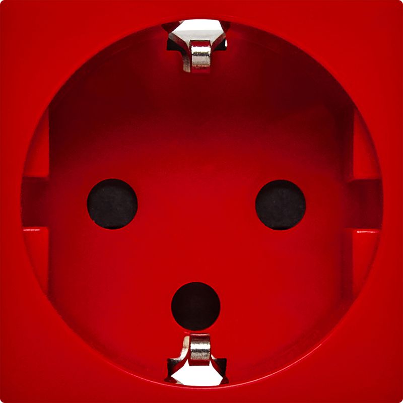 Розетка 2мод. 16А 250В 90град. с заземл. защ. шторки безвинт. зажимы и блокировкой красн. ИЭК Leg 4525061