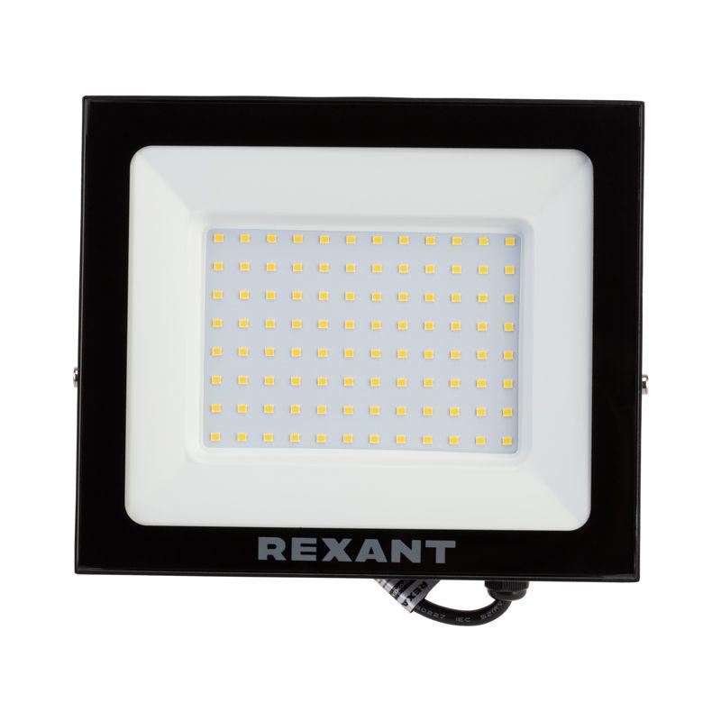 Прожектор светодиодный СДО 70Вт 6500К холод. бел. 5600лм черн. корпус Rexant 605-037