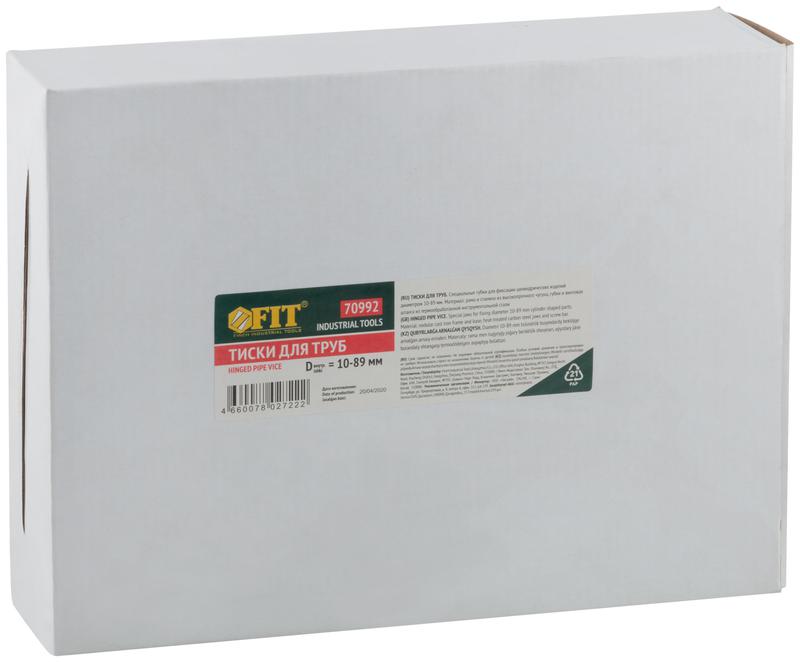 Тиски для труб 10-89мм (№ 2) FIT 70992